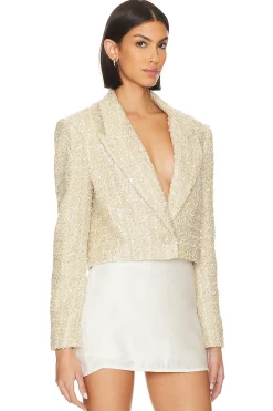 Women Line & Dot Jackets & Coats>Pearl Jacket