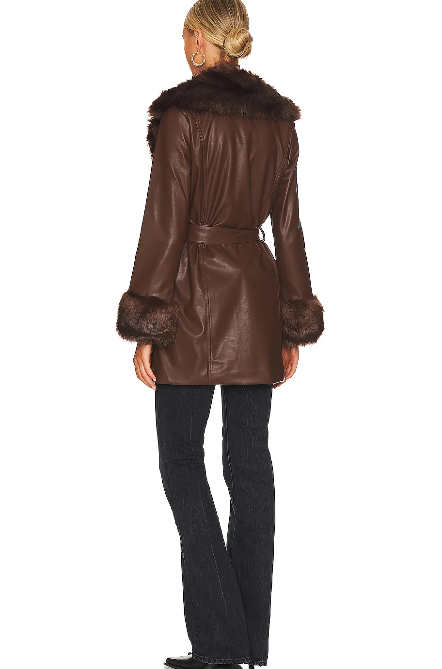 Women Show Me Your Mumu Jackets & Coats>Penny Lane Faux Leather Jacket