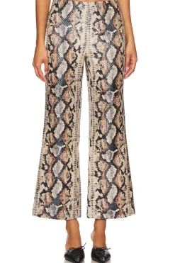 Women SIMONMILLER Pants>Pia Vegan Snake Pant