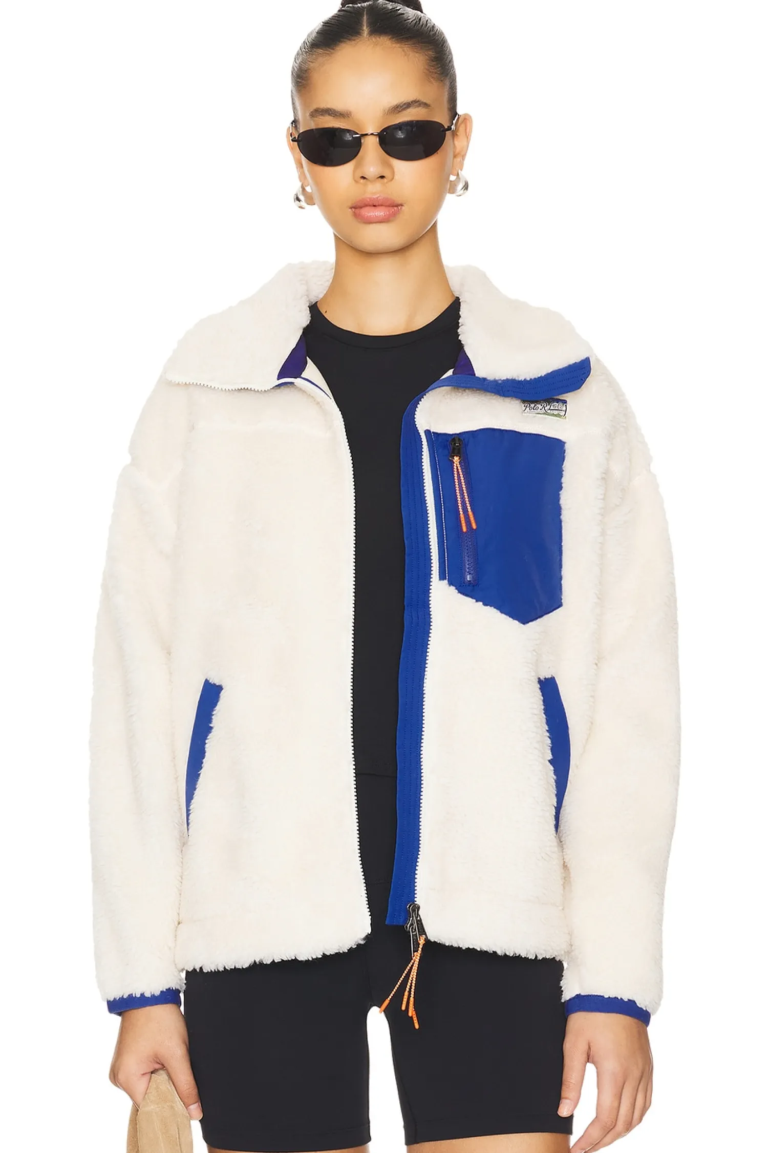 Women Polo Ralph Lauren Jackets & Coats>Pile Fleece Zip Up