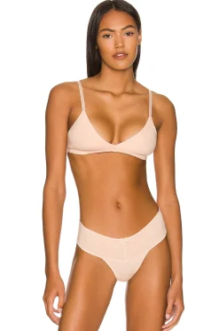 Women eberjey Lingerie & Sleepwear>Pima Stretch Cotton V Bralette