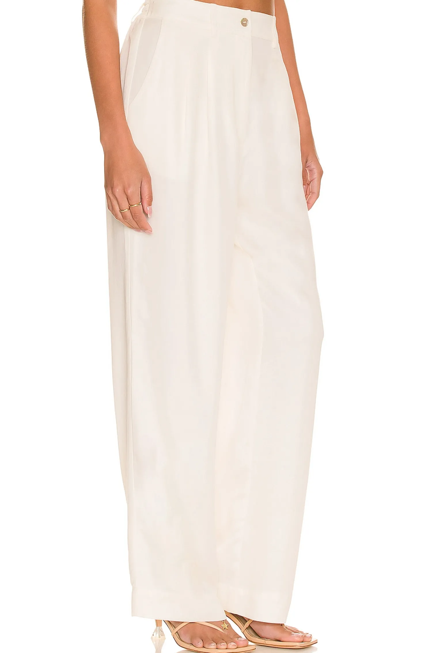 Women DONNI. Pants|Matching Sets>Pleated Trouser