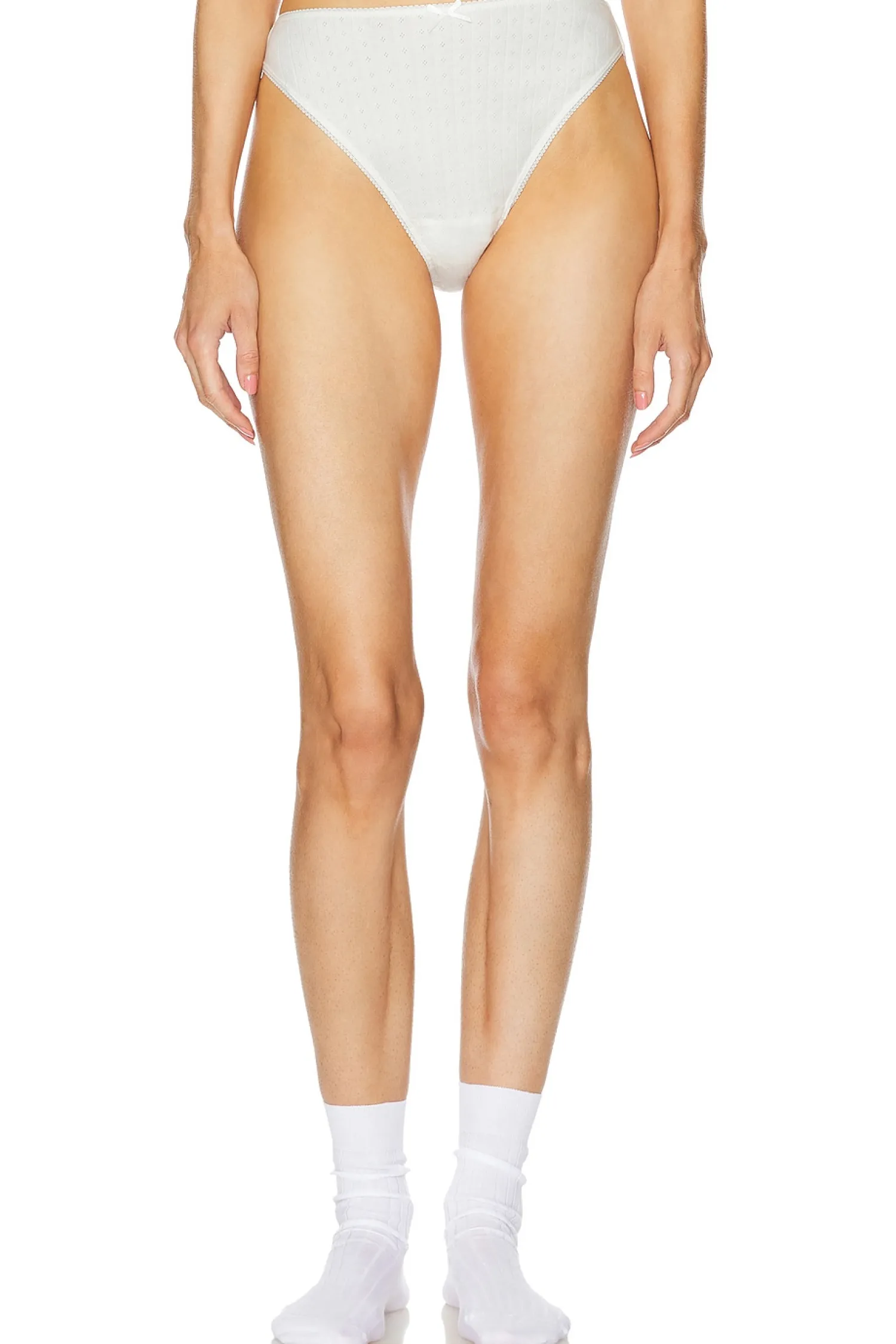 Women Helsa Lingerie & Sleepwear>Pointelle High Cut Panty