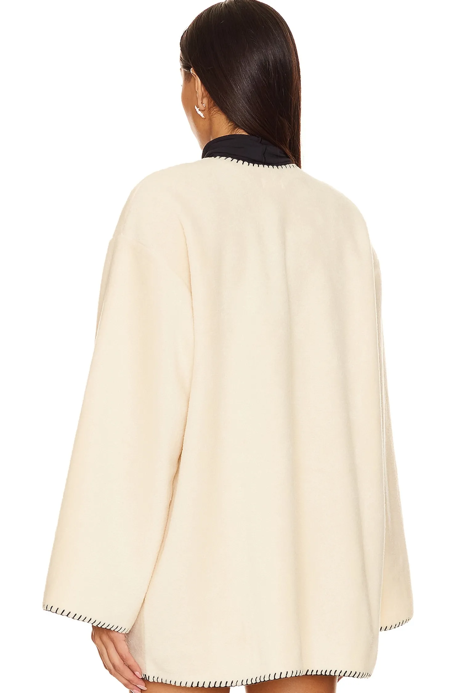 Women DONNI. Jackets & Coats>Polar Fleece Stitch Jacket
