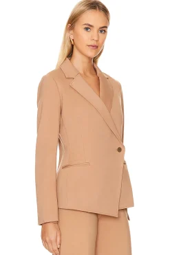 Women SPANX Jackets & Coats>Ponte Asymmetric Tailored Blazer