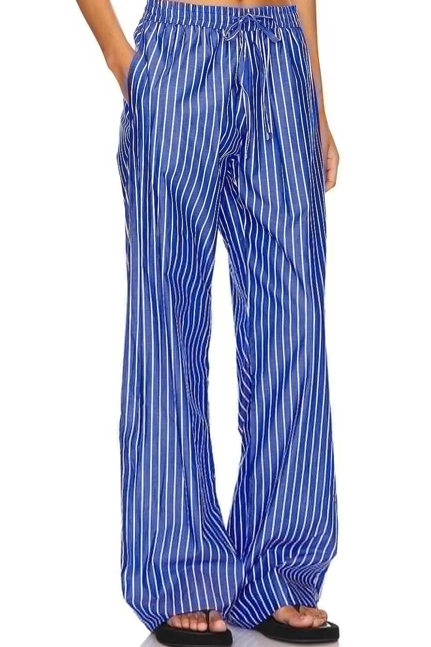 Women Enza Costa Pants|Loungewear>Poplin Resort Pant