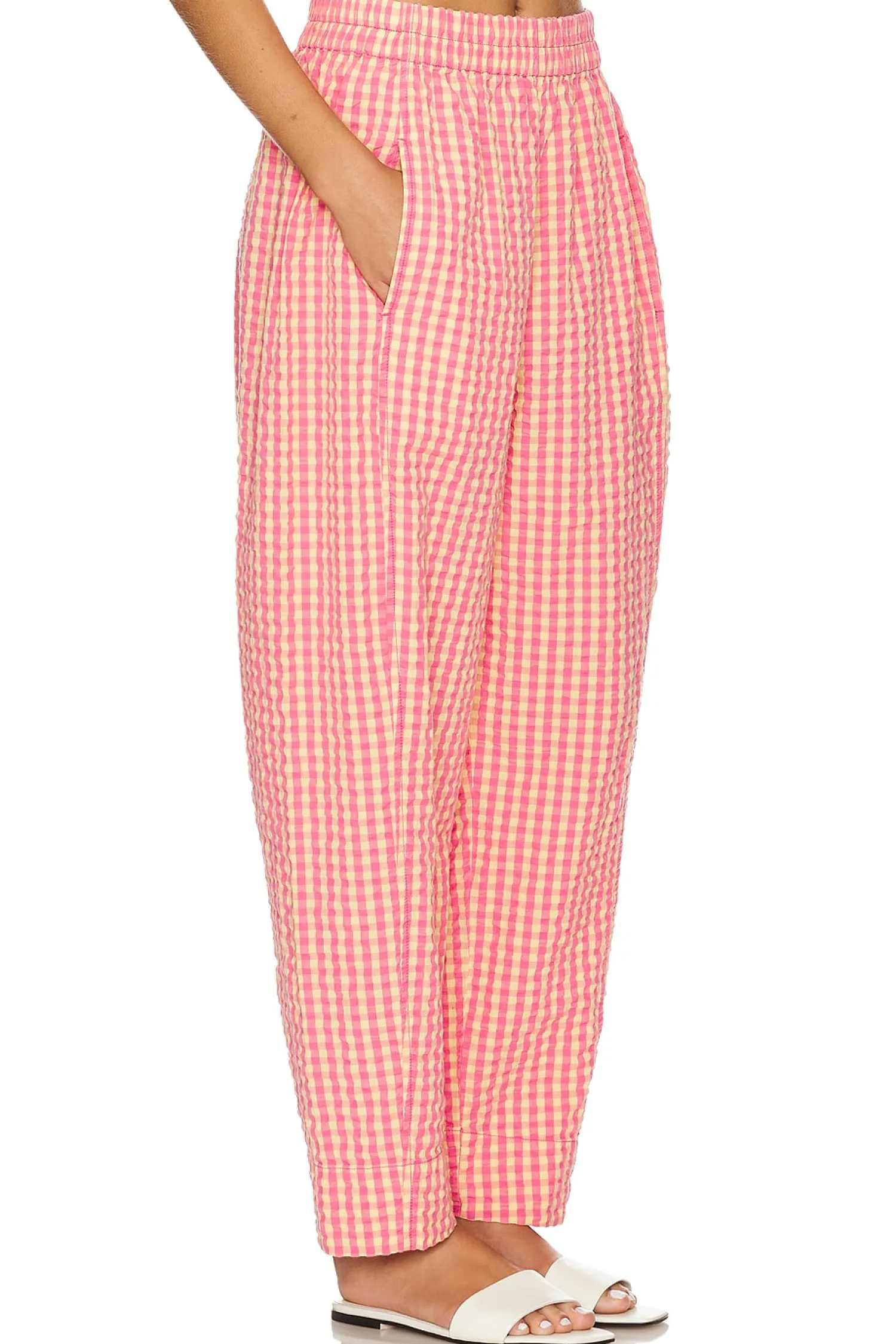 Women Free People Pants>Preppy Poplin Gingham Pants