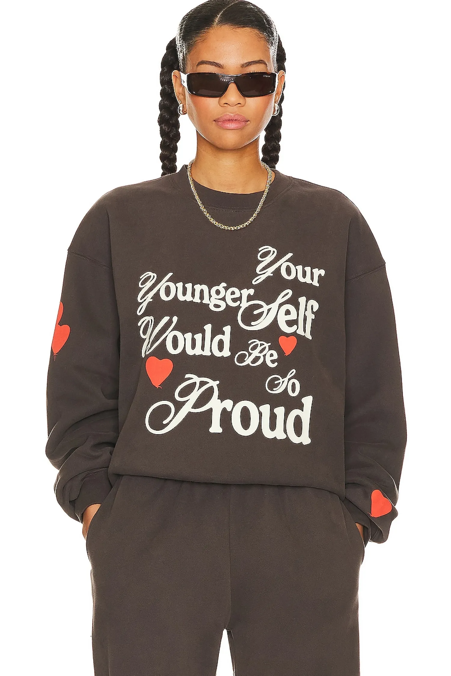 Women The Mayfair Group Loungewear>Proud Of You Crewneck
