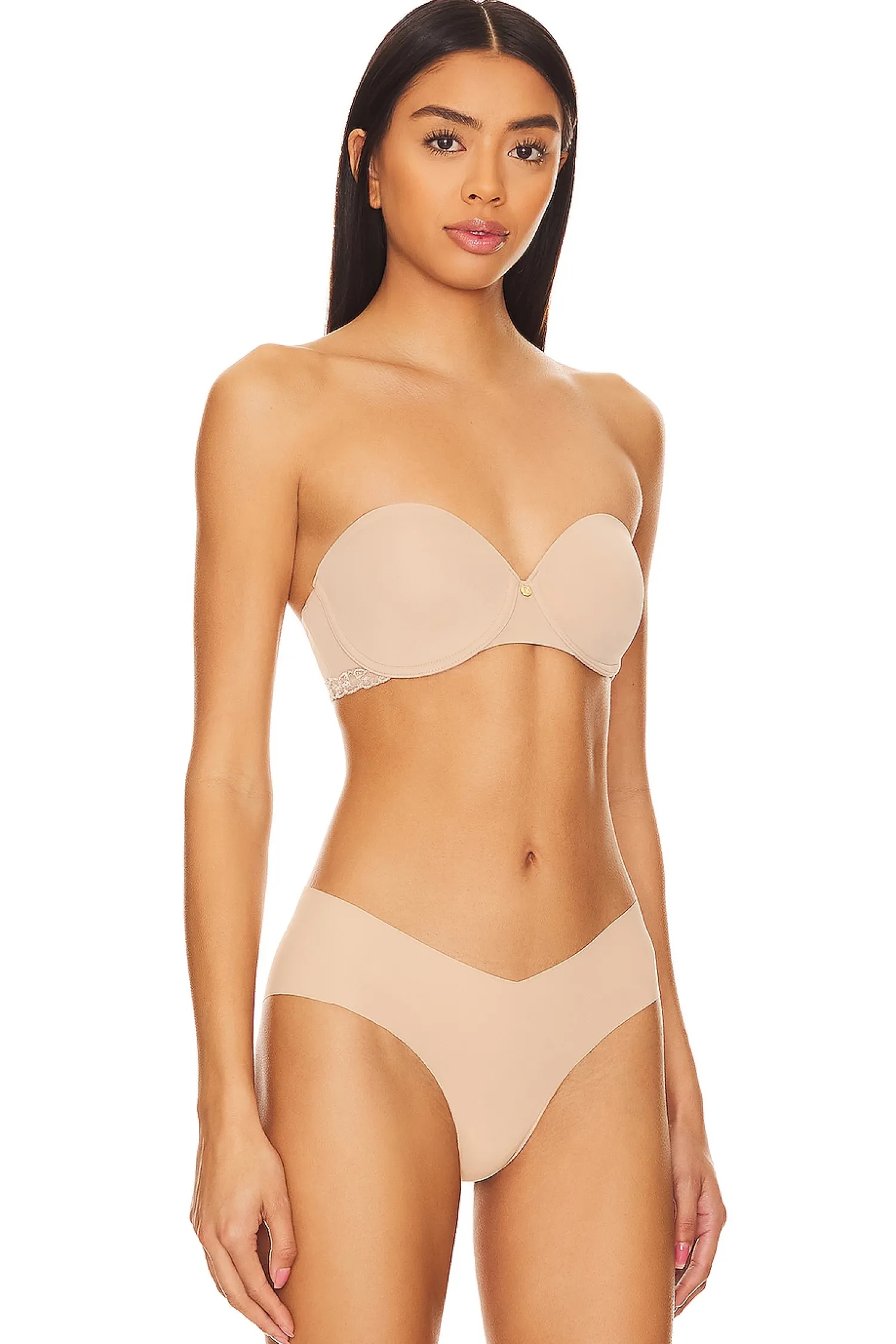 Women Natori Lingerie & Sleepwear>Pure Luxe Strapless Contour Underwire Bra