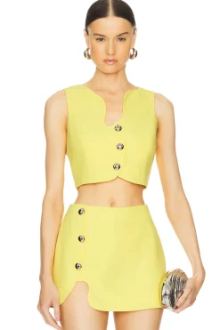 Women Amanda Uprichard Matching Sets>Puzzle Vest