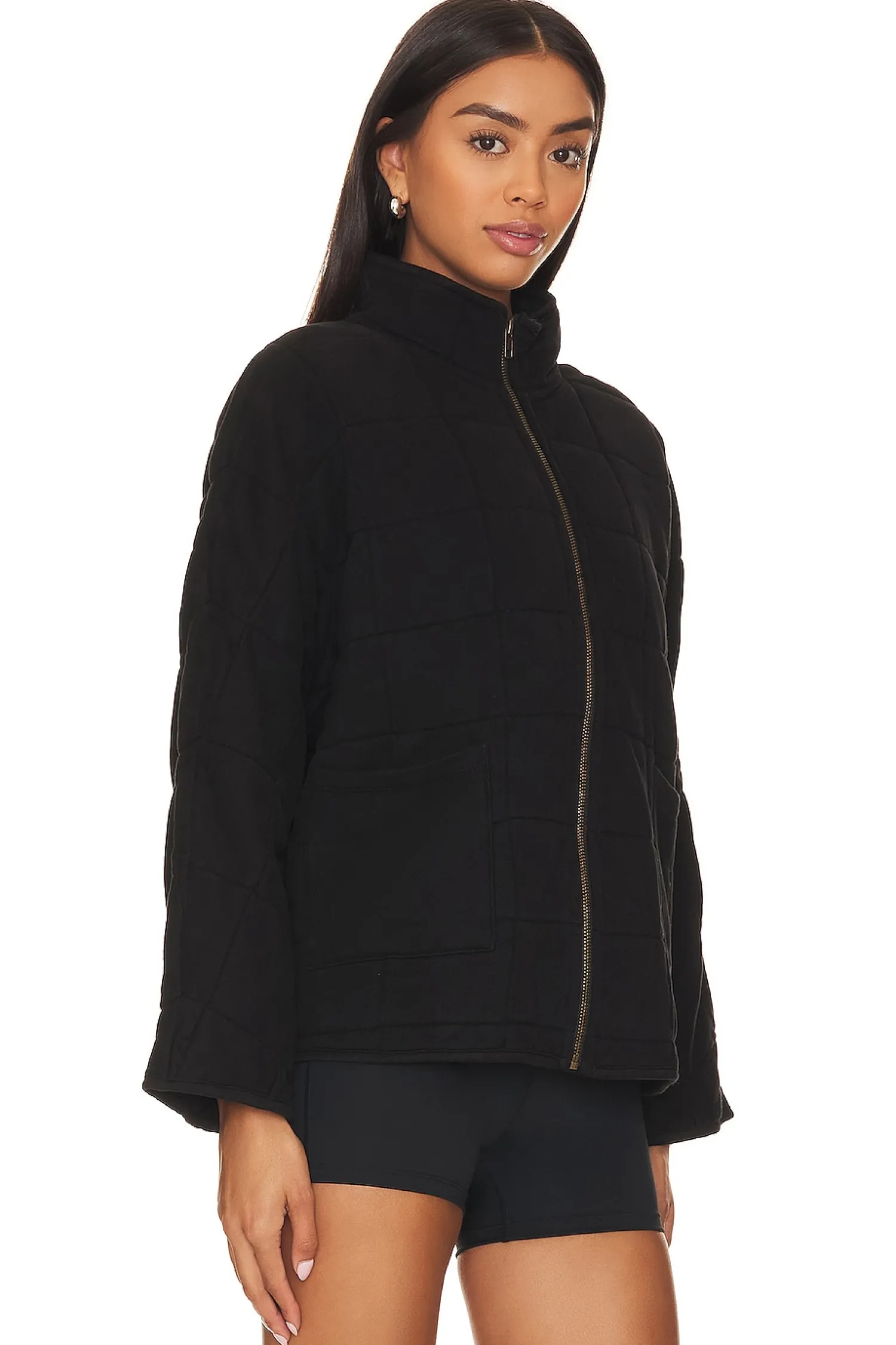 Women Bobi Jackets & Coats>Quilted Jacket With Zip