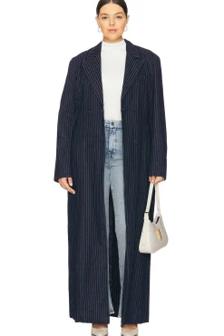 Women AFRM Jackets & Coats>Quinn Fitted Maxi Blazer Coat