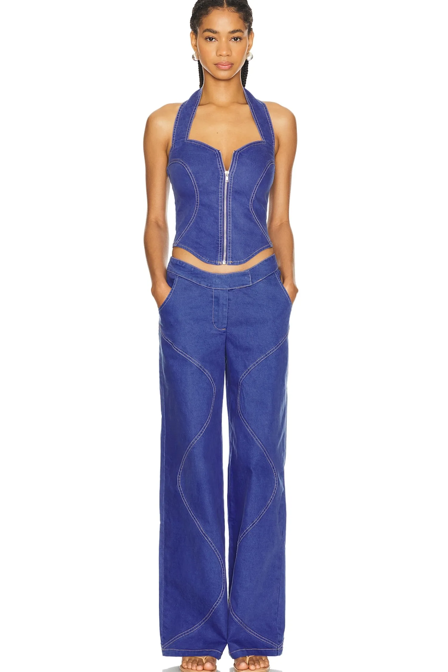 Women BY.DYLN Matching Sets>Ramona Corset Top