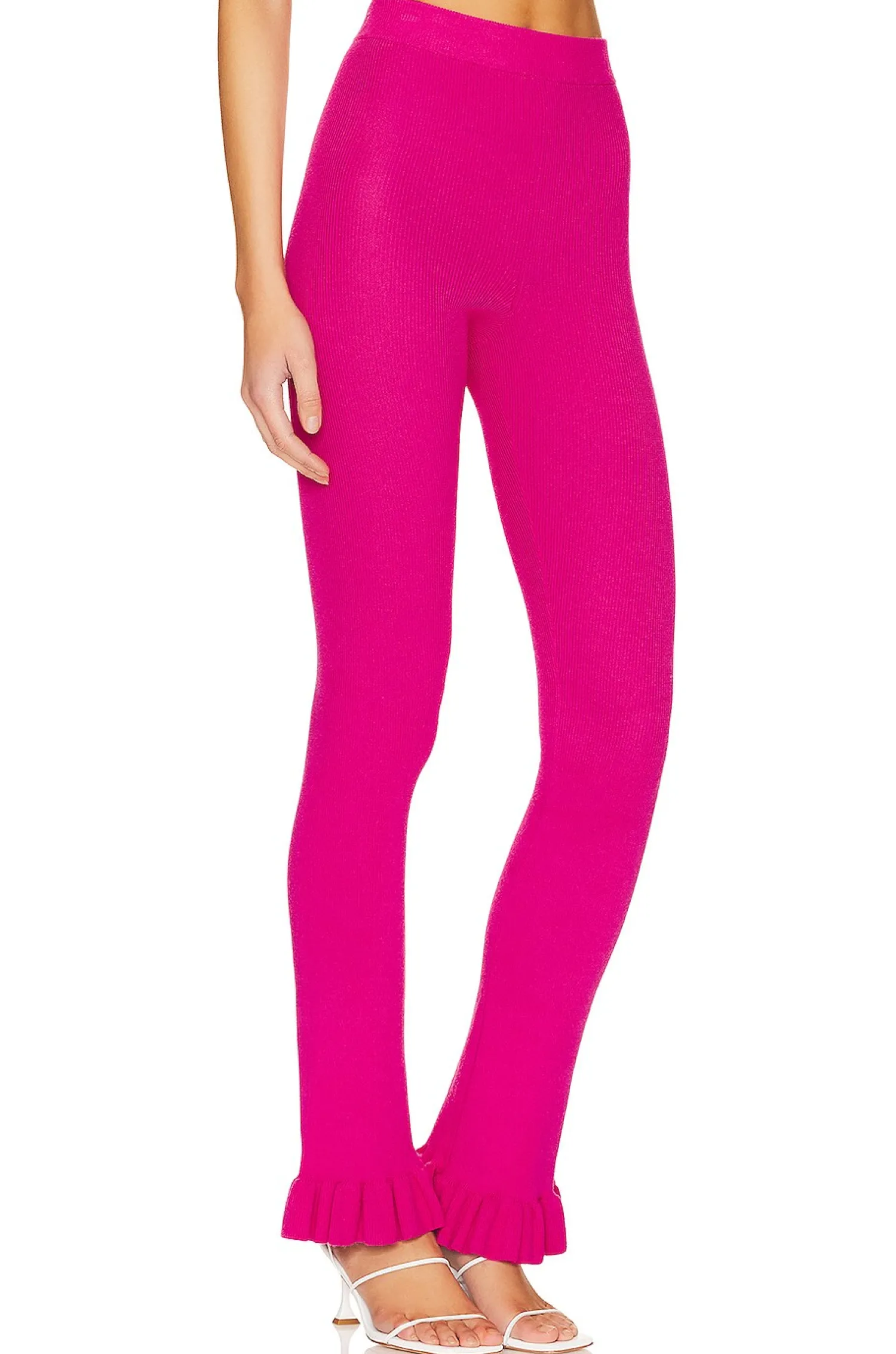 Women Lovers and Friends Pants>Razi Ruffle Knit Pant
