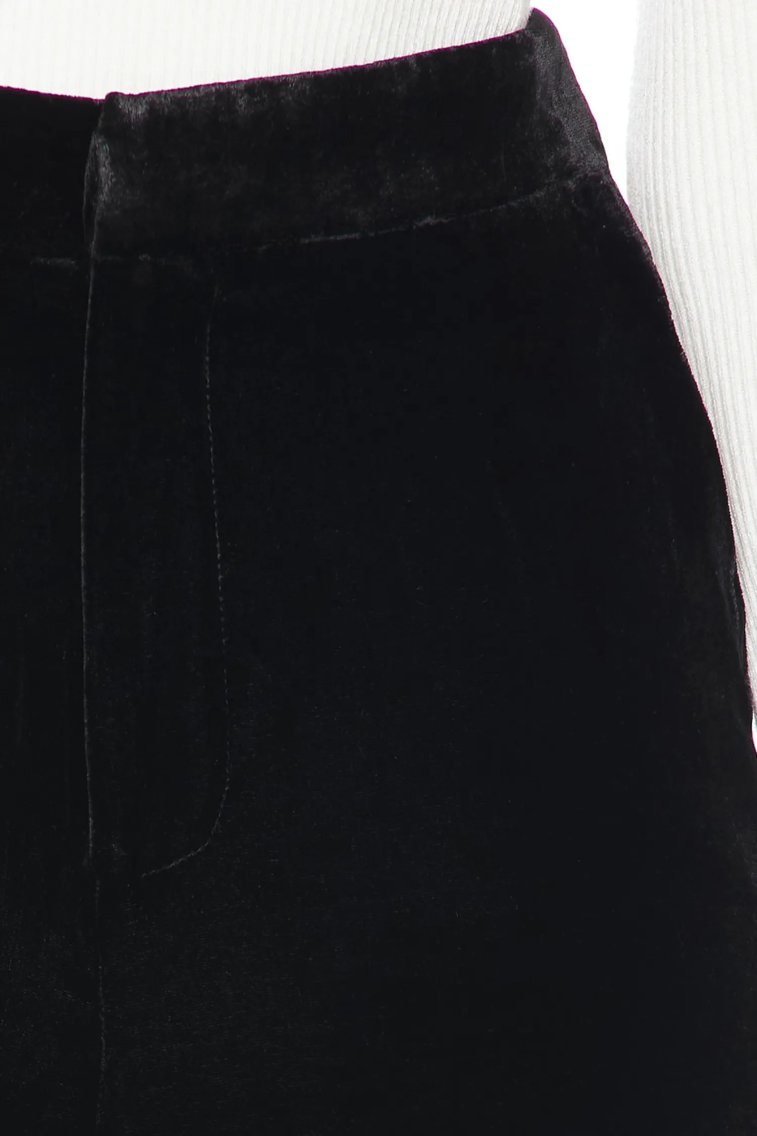 Women L'AGENCE Pants>Rebel Velvet Trouser