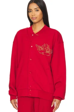 Women Boys Lie Loungewear>Roses, Roses Velour Sweatshirt