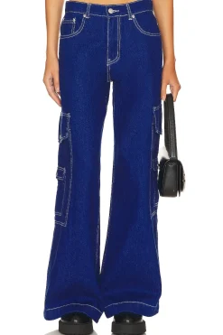 Women superdown Pants>Relaxed Cargo Pant