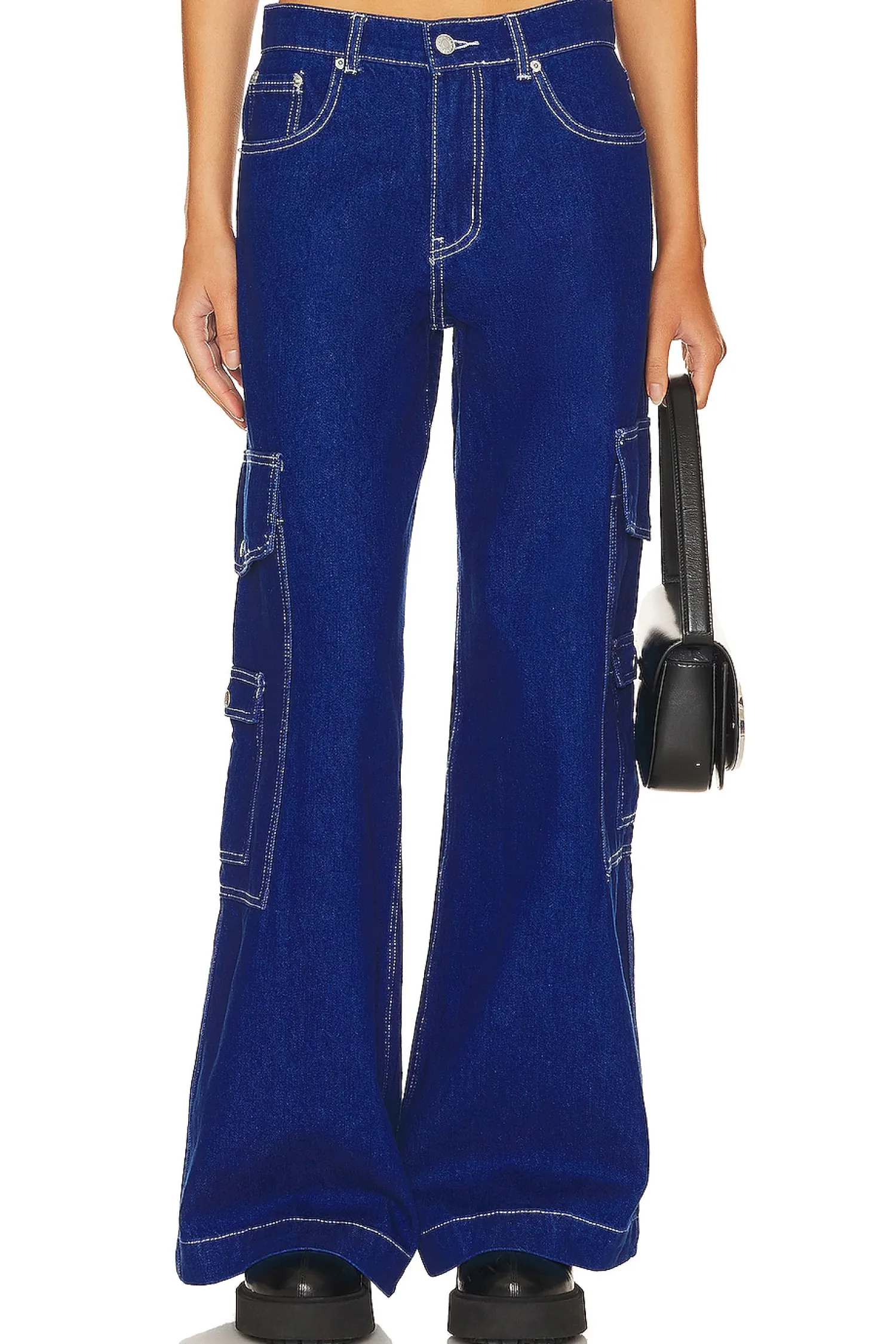 Women superdown Pants>Relaxed Cargo Pant