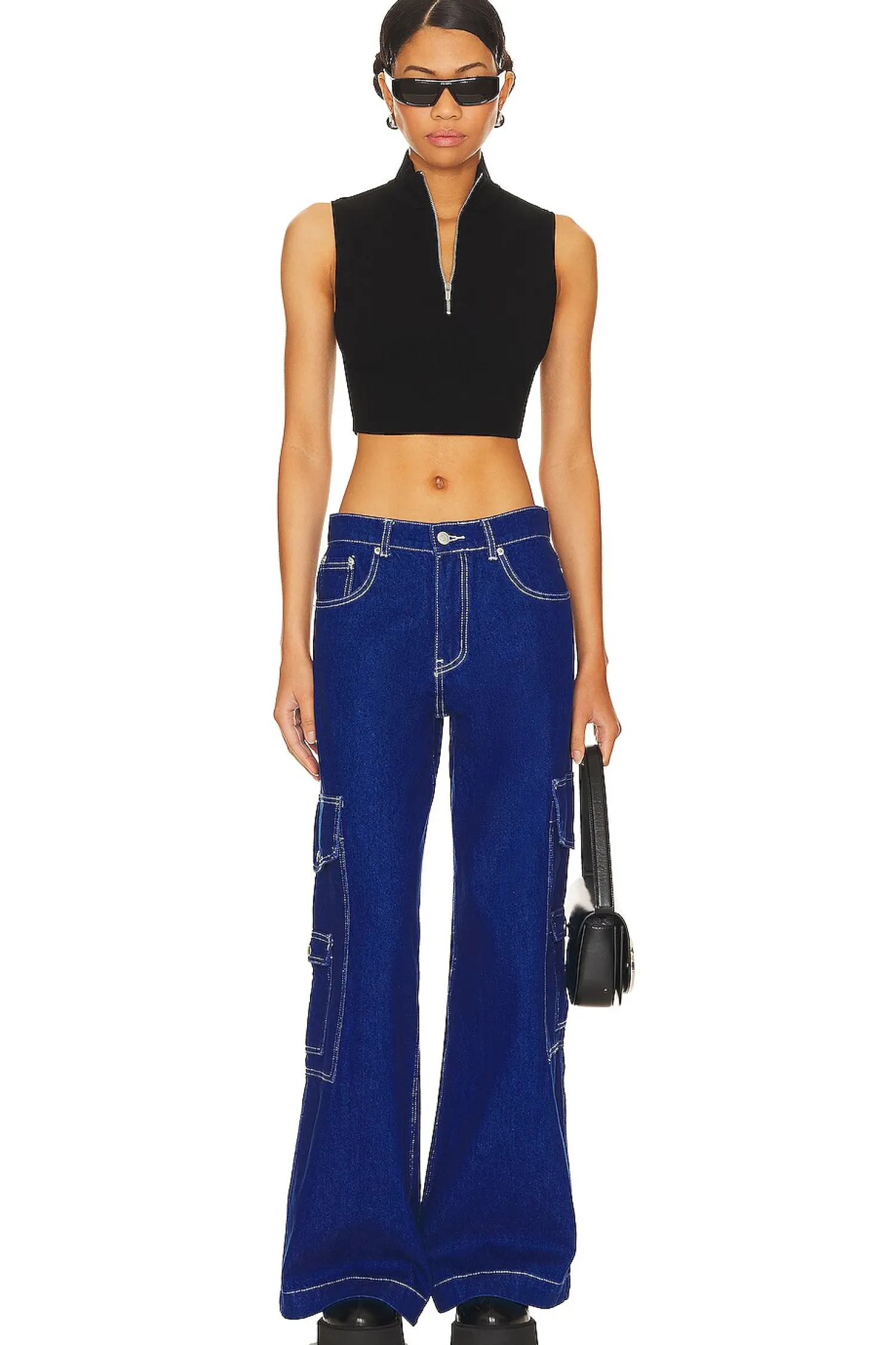 Women superdown Pants>Relaxed Cargo Pant