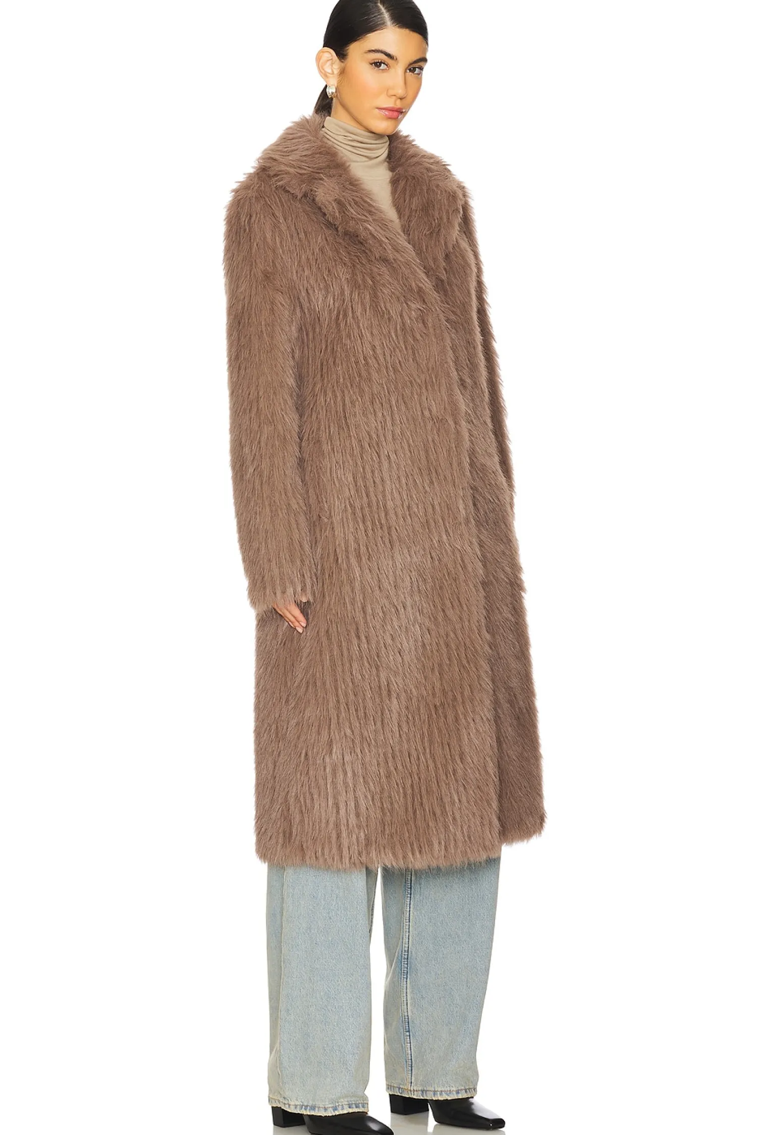 Women Unreal Fur Jackets & Coats>Retro Faux Fur Coat