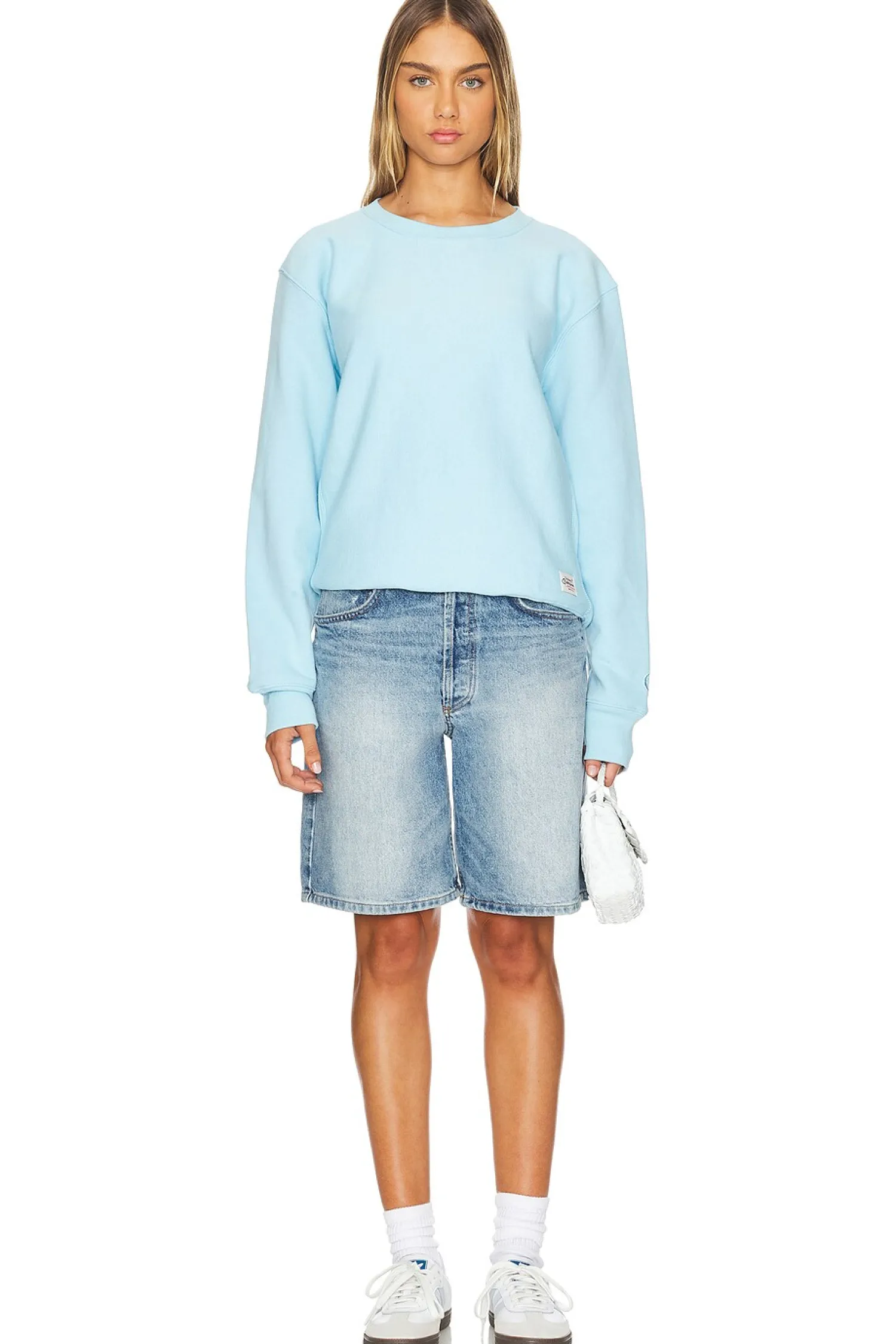 Women Champion Loungewear>Reverse Weave Crew