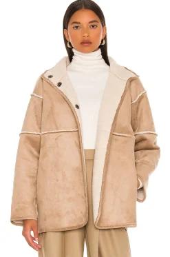 Women Velvet by Graham & Spencer Jackets & Coats>Reversible Albany Lux Sherpa Jacket