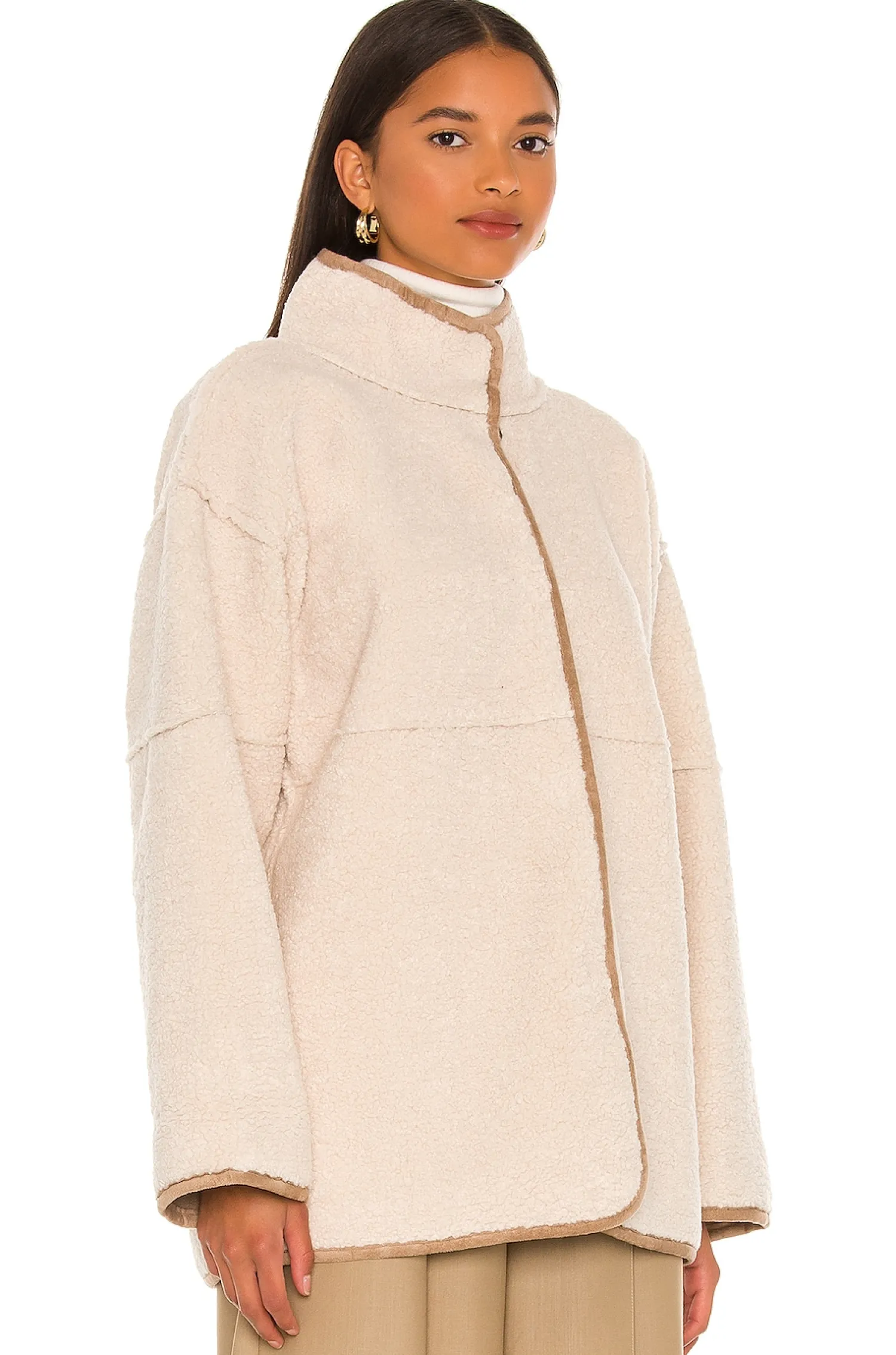 Women Velvet by Graham & Spencer Jackets & Coats>Reversible Albany Lux Sherpa Jacket