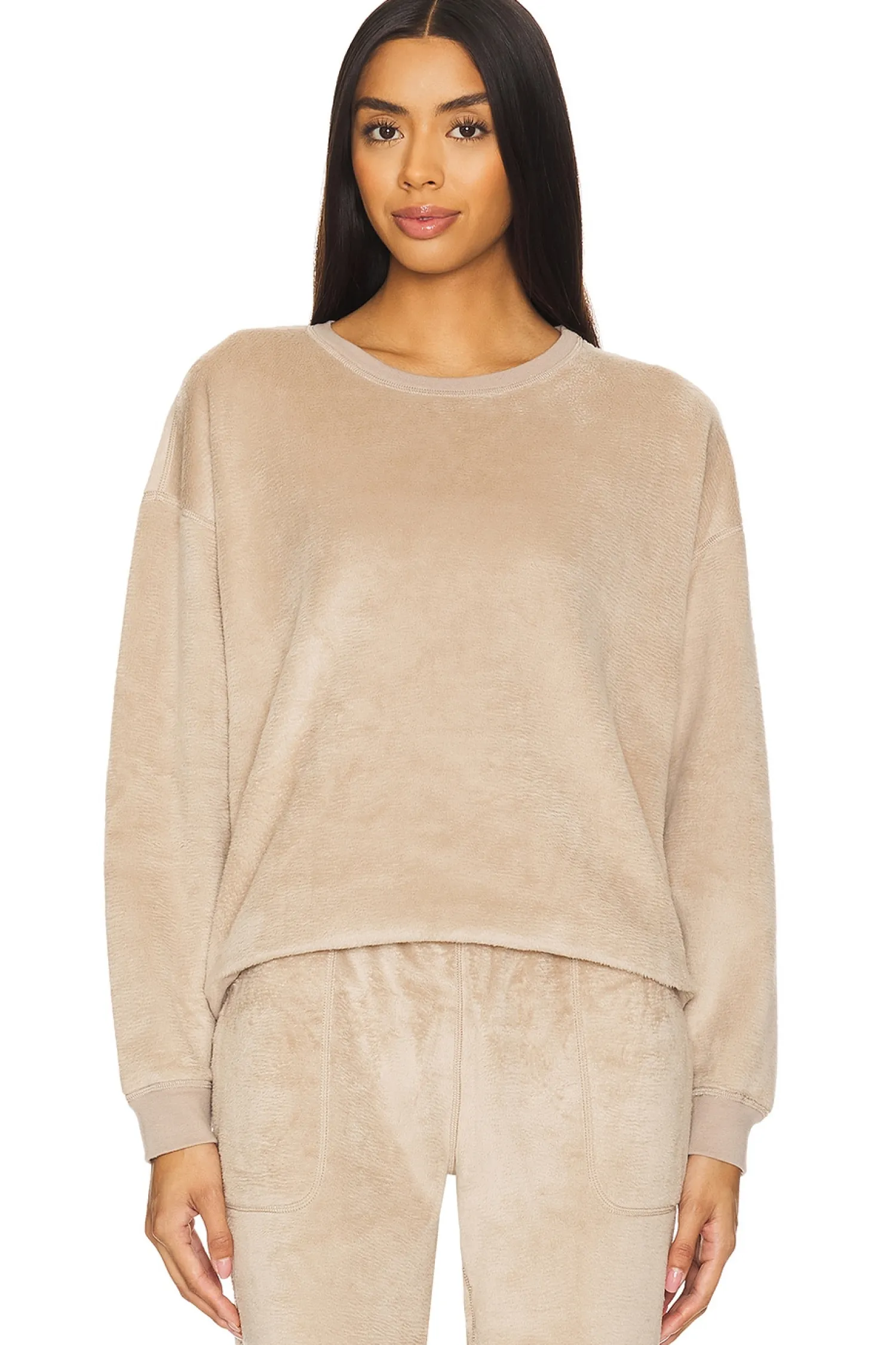 Women eberjey Loungewear>Reversible Plush Sweatshirt