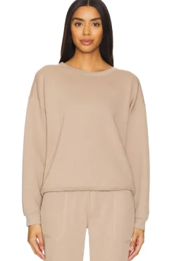 Women eberjey Loungewear>Reversible Plush Sweatshirt