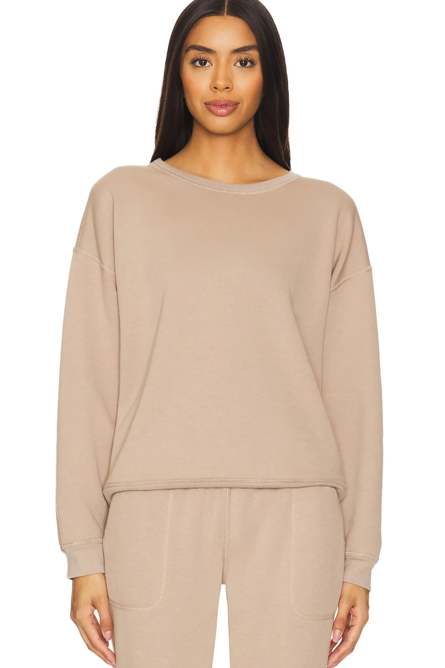 Women eberjey Loungewear>Reversible Plush Sweatshirt
