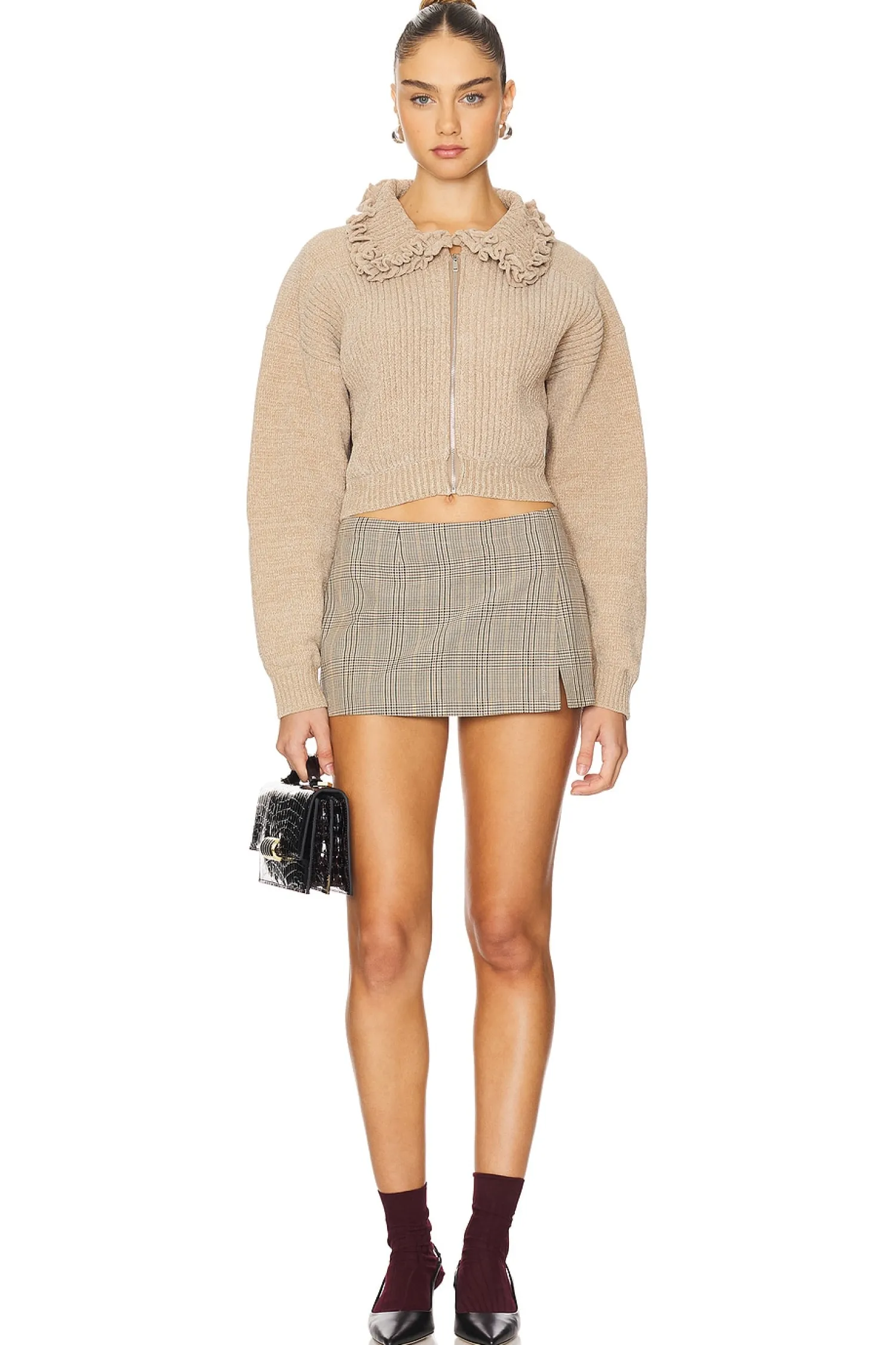 Women For Love & Lemons Jackets & Coats>Rey Knit Jacket