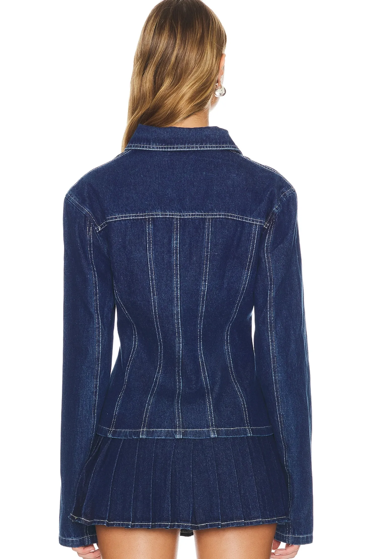 Women LIONESS Matching Sets|Jackets & Coats>Rider Denim Jacket