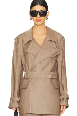 Women Helmut Lang Jackets & Coats>Rider Trench