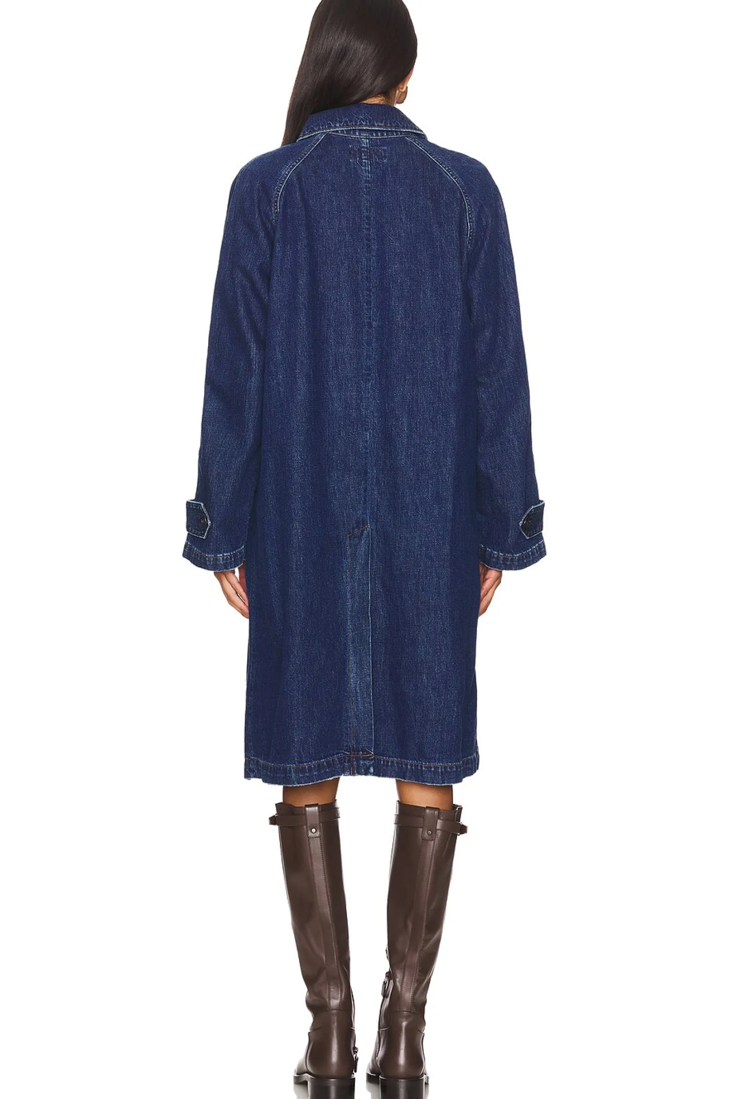 Women Polo Ralph Lauren Jackets & Coats>Rigid Denim Coat