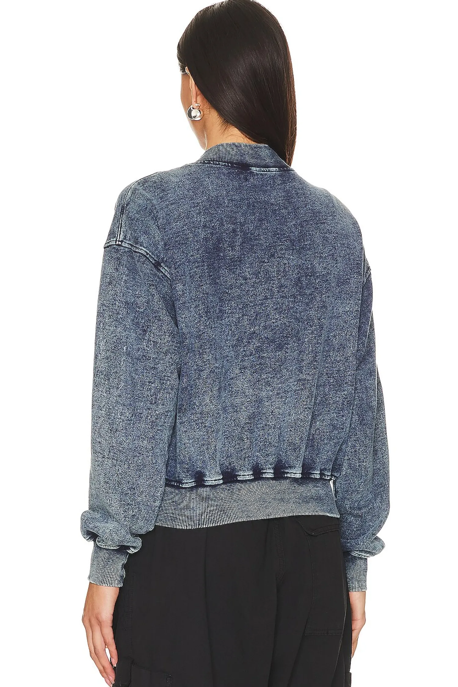 Women Michael Lauren Jackets & Coats>Riston Acid Wash Bomber