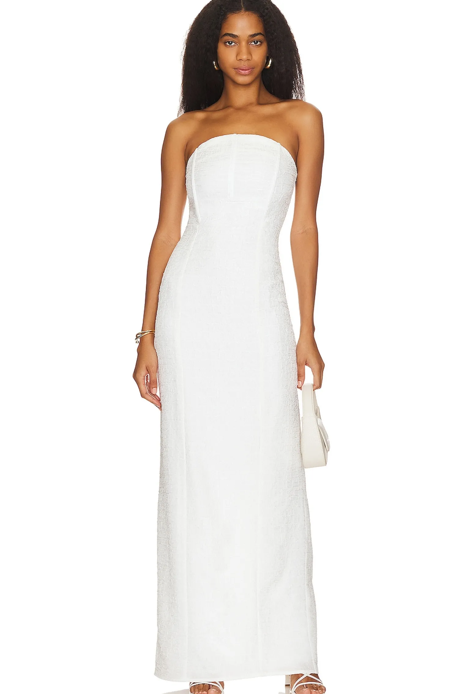 Women LPA Dresses>Rita Column Maxi Dress