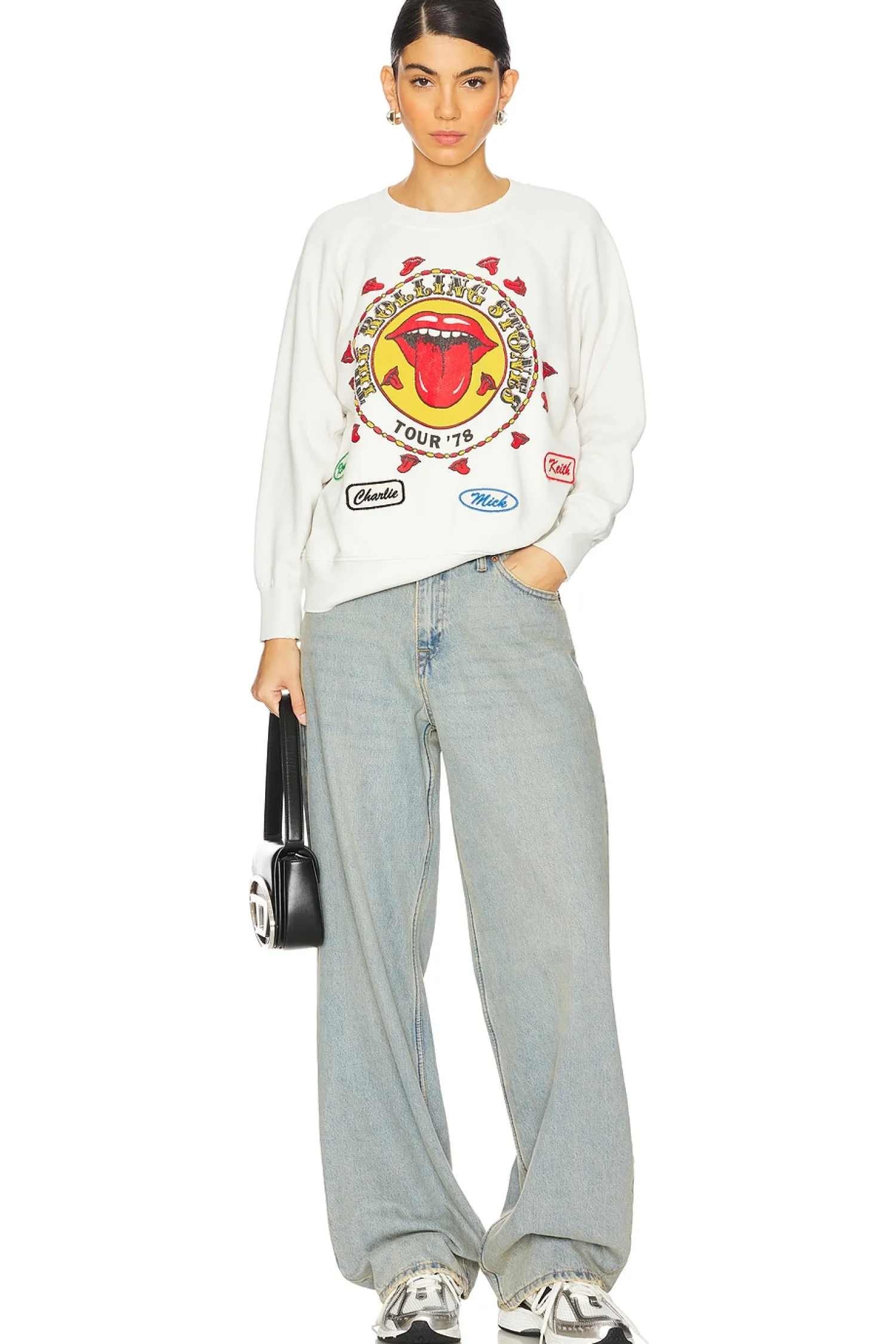 Women Madeworn Loungewear>Rolling Stones 1978 Crewneck