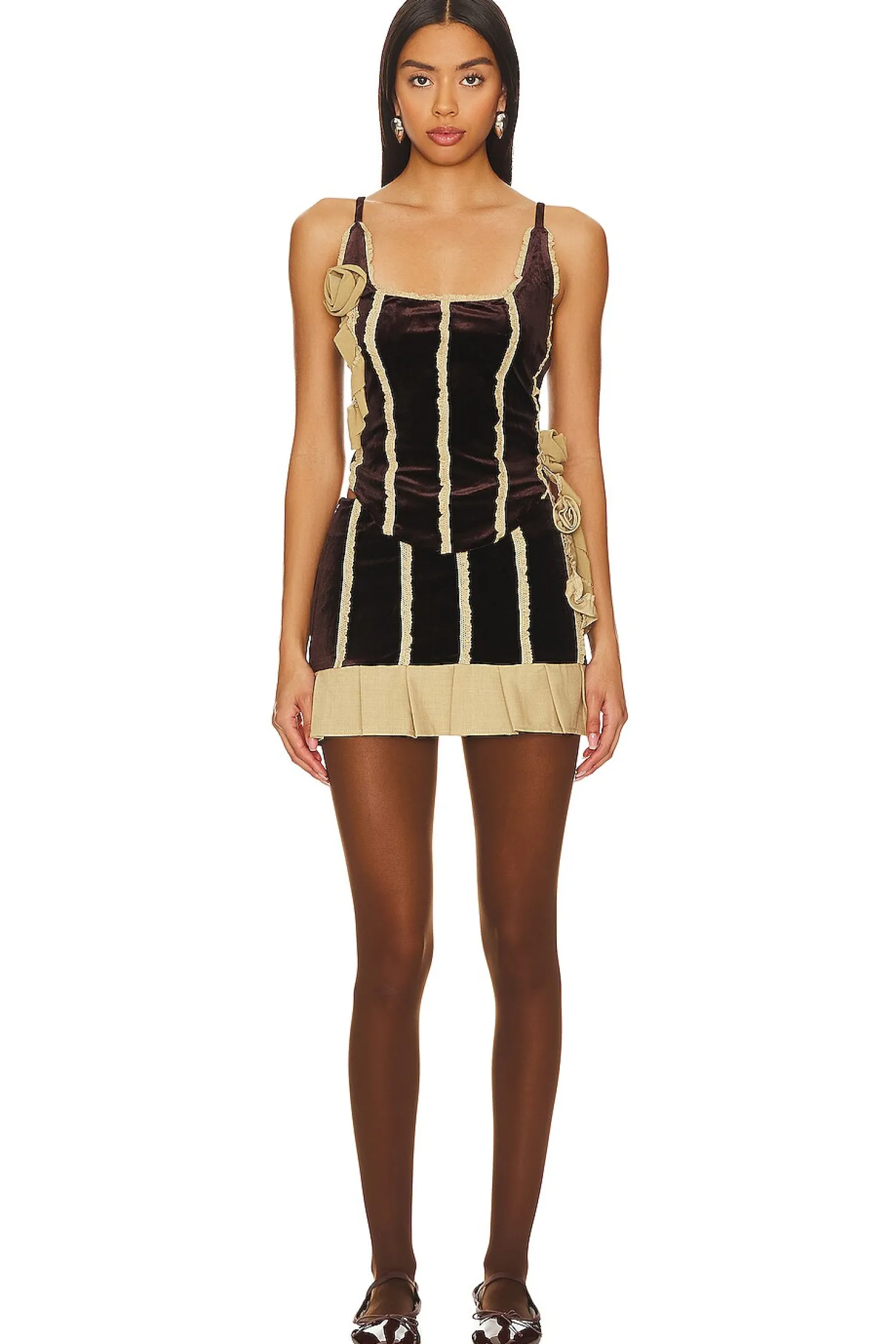 Women Zemeta Matching Sets>Rose Drop Corset