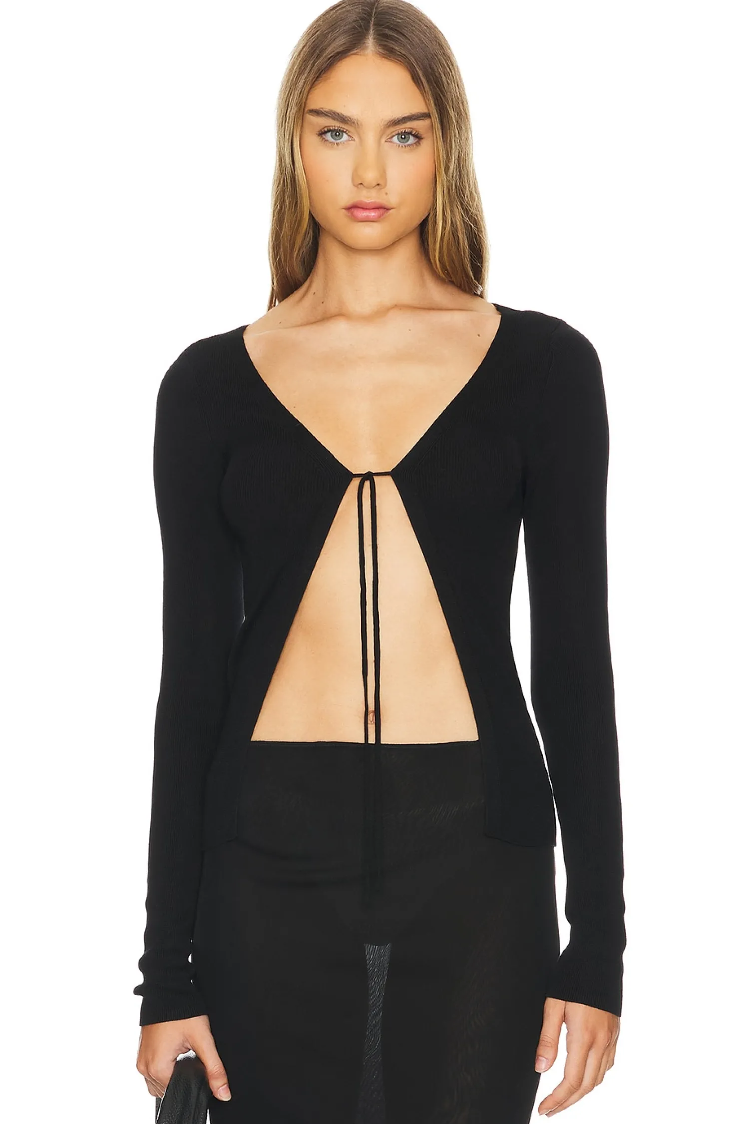 Women St. Agni Matching Sets>Rouleau Tie Reversible Knit Top