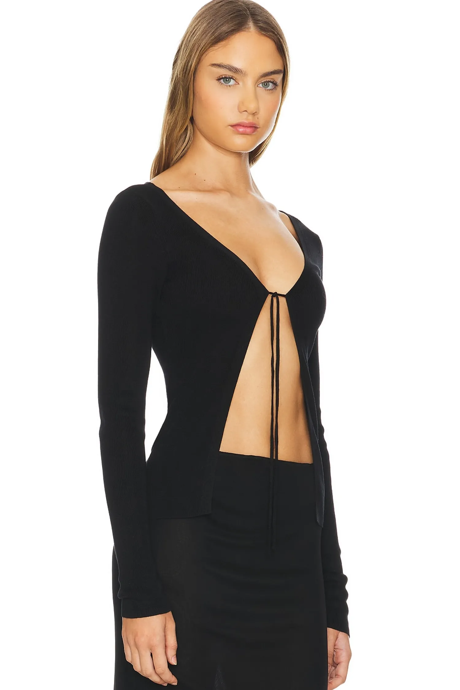 Women St. Agni Matching Sets>Rouleau Tie Reversible Knit Top