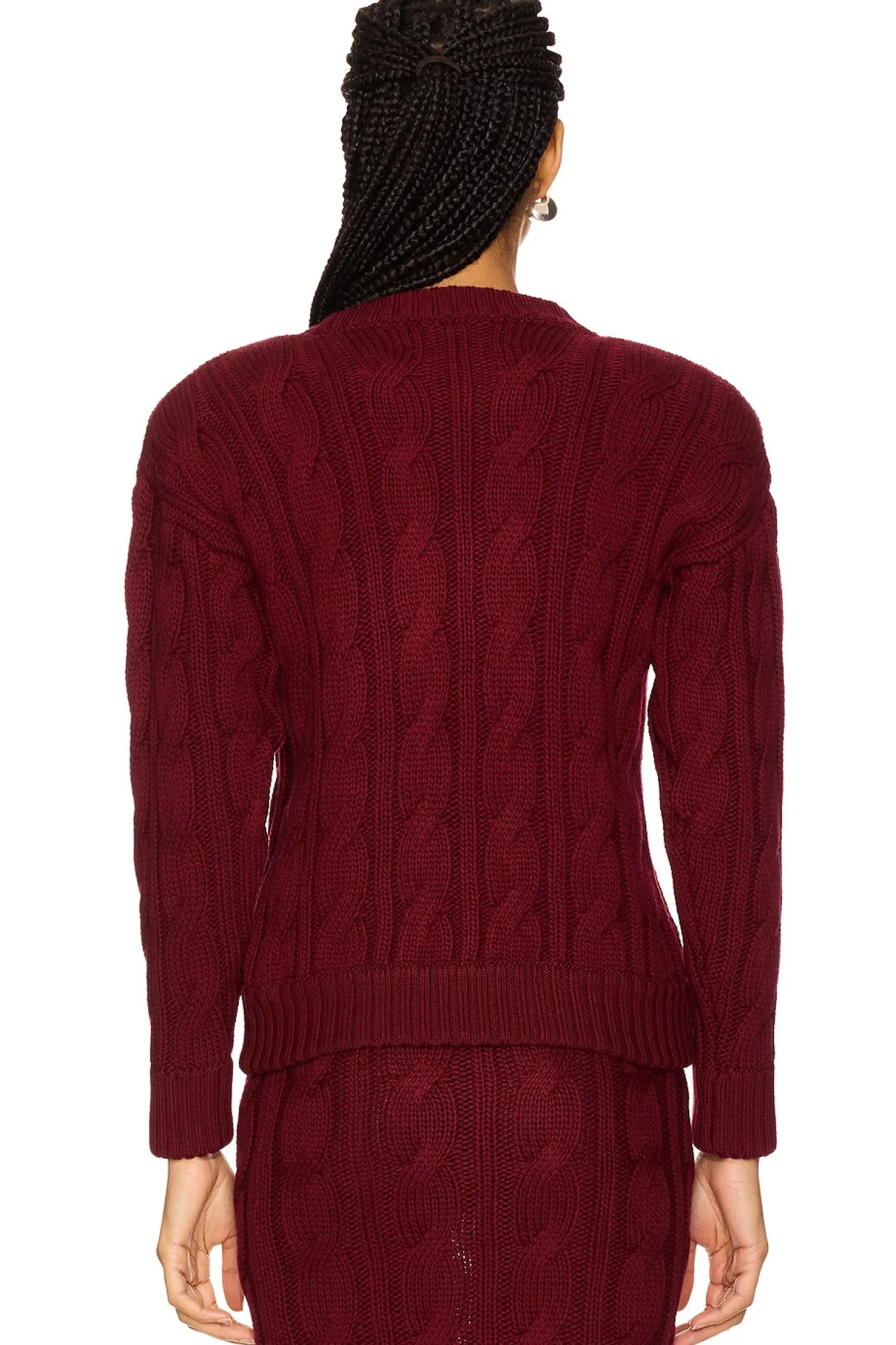 Women Rowen Rose Matching Sets>Round Neck Sweater