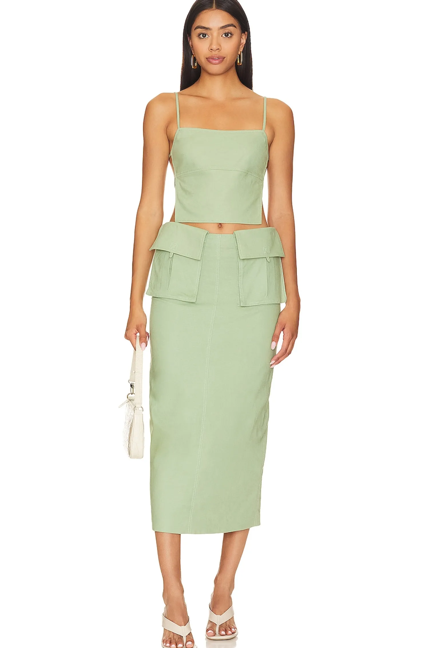 Women Camila Coelho Matching Sets>Rousseau Midi Skirt