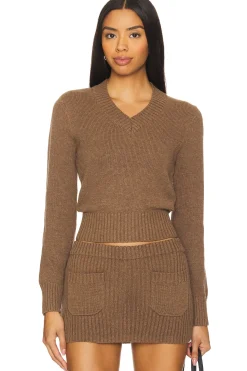 Women Frankies Bikinis Matching Sets>Rowe Cotton Knit Sweater