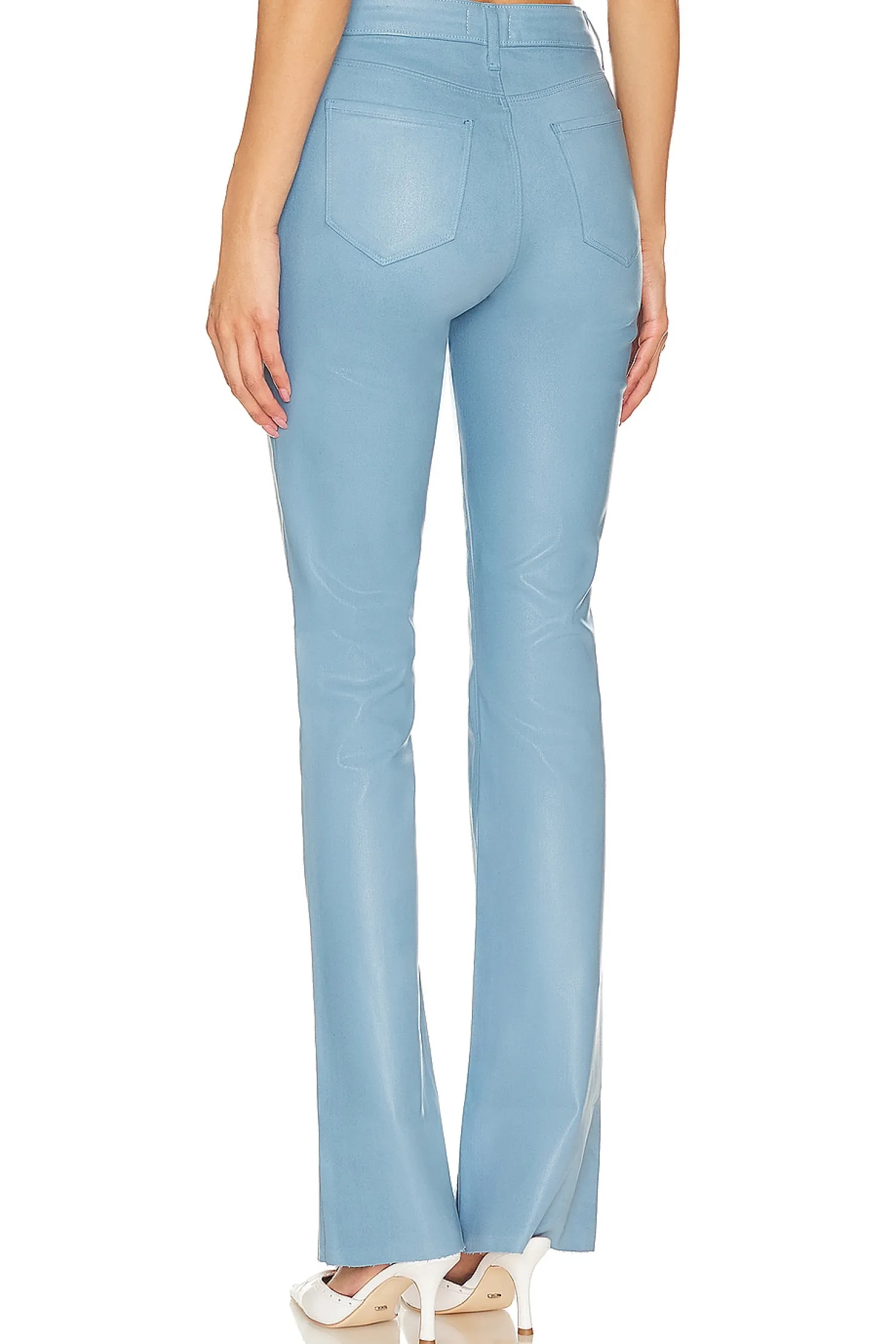 Women L'AGENCE Pants>Ruth High Rise Straight Hem