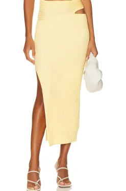 Women SOVERE Matching Sets>Rythem Knit Skirt