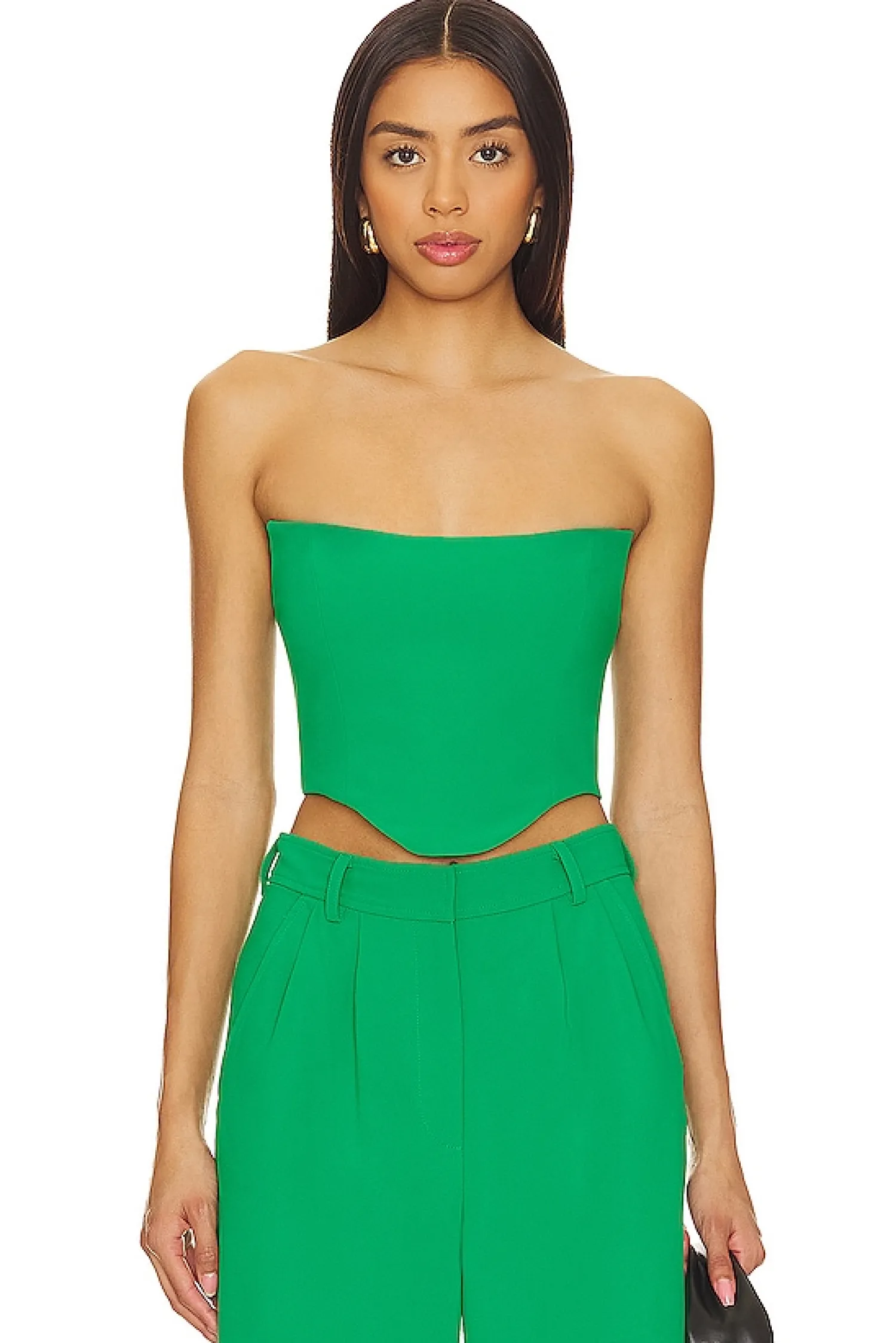 Women Amanda Uprichard Matching Sets>Sabine Crop Top in