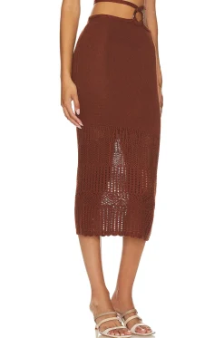 Women Tularosa Matching Sets>Sachi O Ring Midi Skirt
