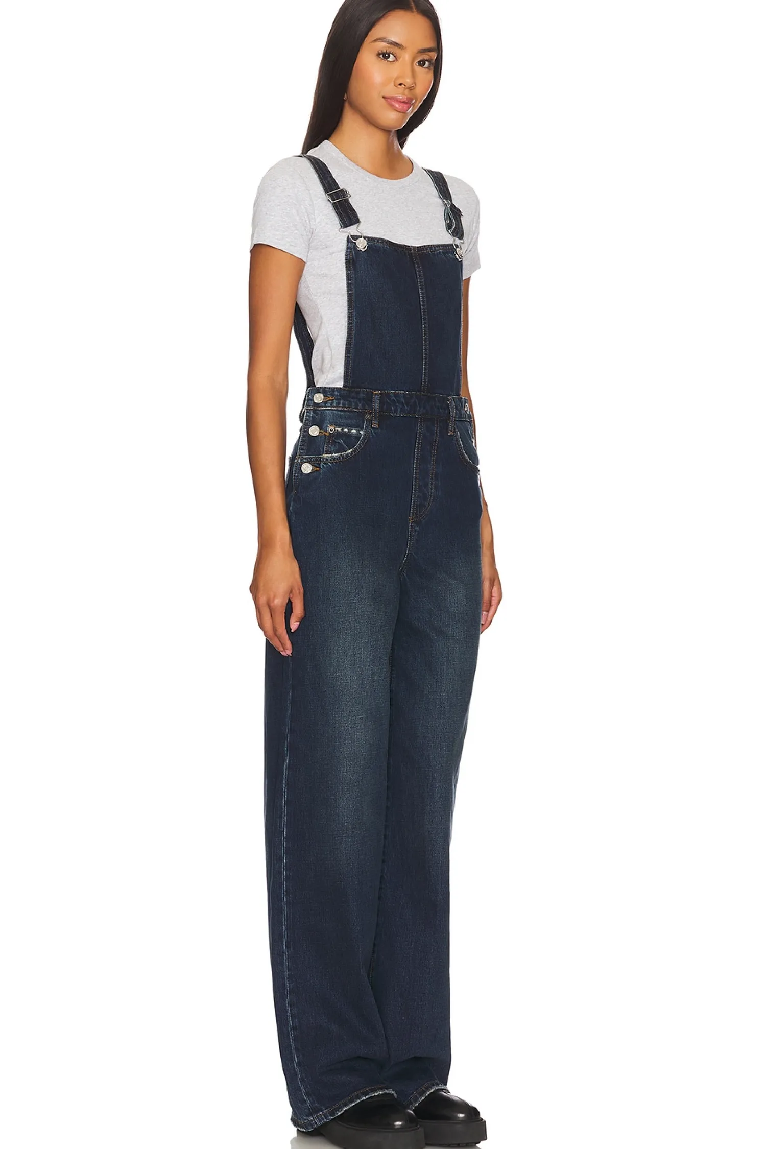 Women GRLFRND Jumpsuits>Sadie Wide Leg Overalls