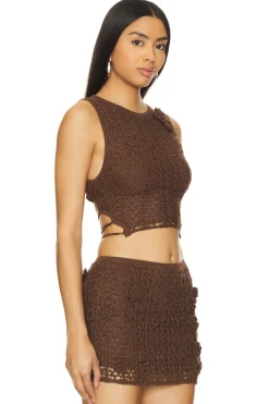 Women LOBA Matching Sets>Sandia Top
