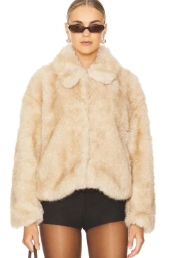 Women Bardot Jackets & Coats>Sarissa Faux Fur Jacket